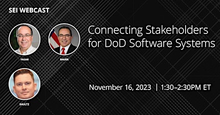 Connecting Stakeholders for DoD Software Systems primary image