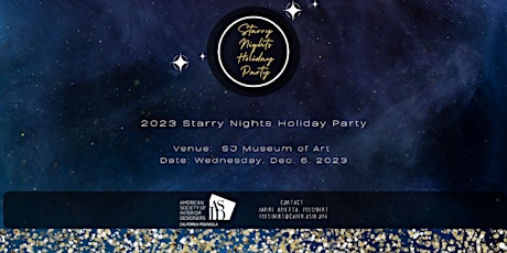 Image principale de 2023 Starry Nights Holiday Party