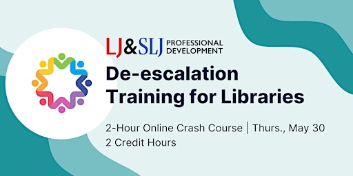 Imagem principal do evento De-escalation Training for Libraries