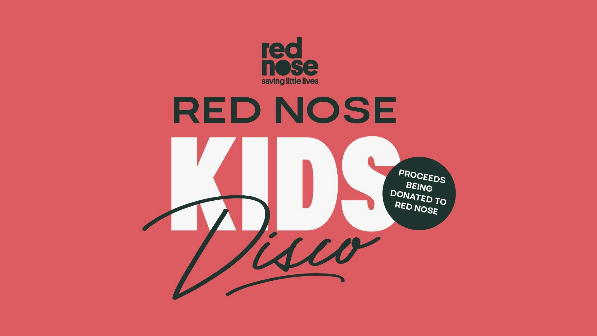 Kids Disco for Red Nose Day
