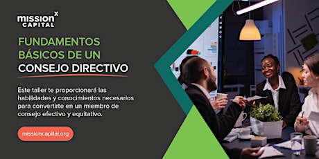 Fundamentos Básicos de un Consejo Directivo - Mayo de 2024