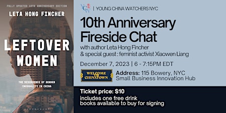 Leftover Women: 10th Anniversary Book Talk with Leta Hong Fincher primary image