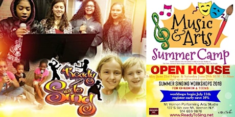 ReadyToSing Summer Singing Workshop- Children & Teens