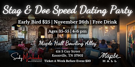 Stag And Doe Speed Dating Party in November! primary image