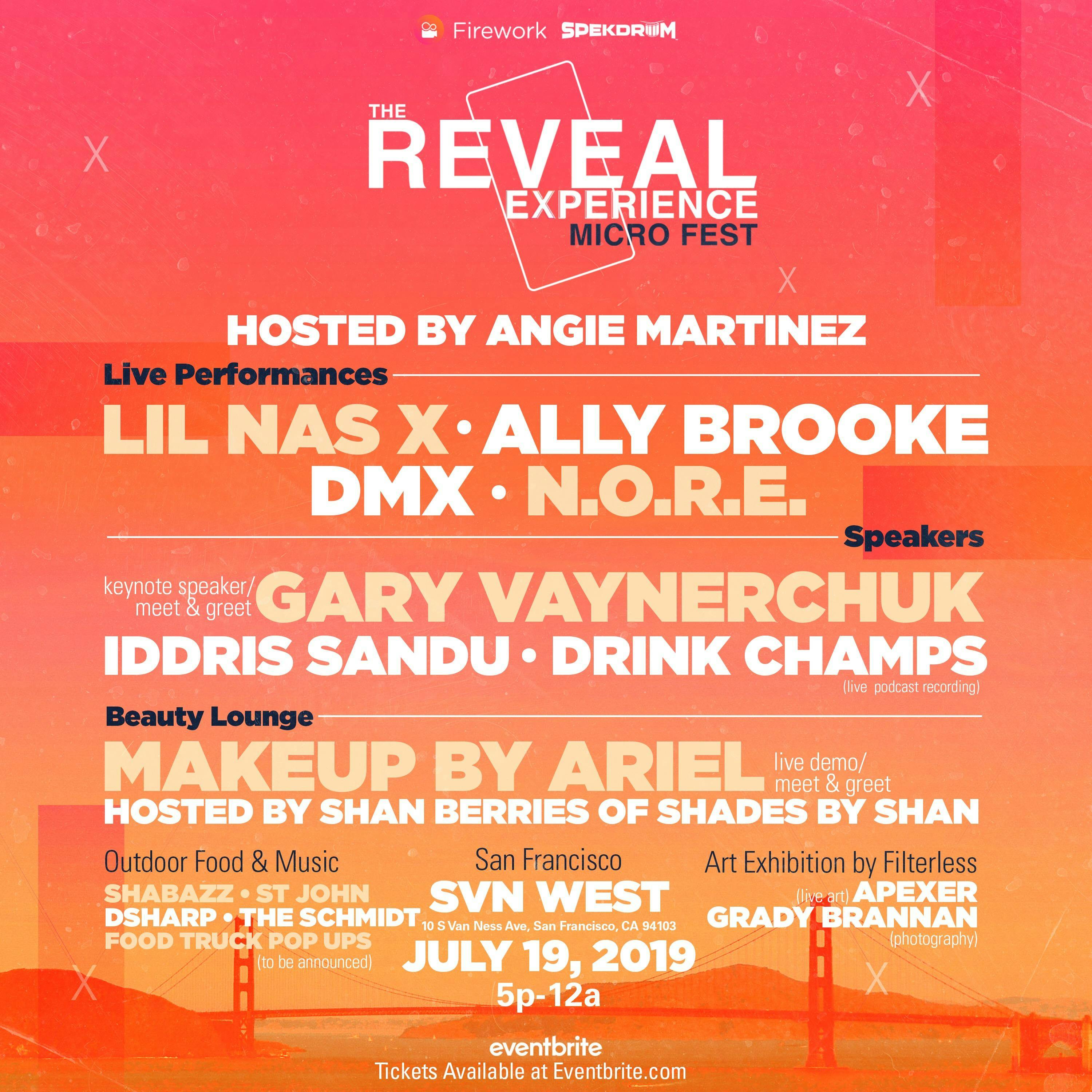 The Reveal Experience with Gary Vaynerchuk, Lil Nas X, Ally Brooke, DMX + More