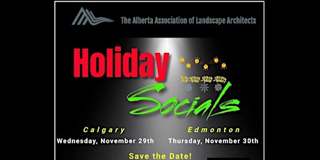 Primaire afbeelding van AALA Holiday Social (Calgary) - Presented by Parkworks