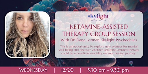 Ketamine-Assisted Therapy Group Session primary image