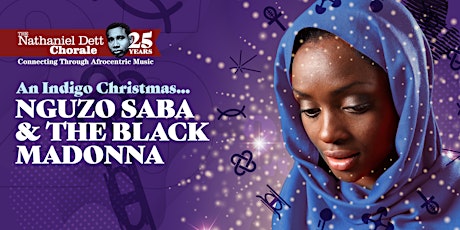 Imagen principal de An Indigo Christmas…Nguzo Saba & The Black Madonna