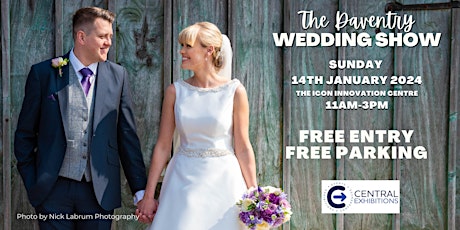 Image principale de Daventry Wedding Show, iCon Centre, Sunday 14th January 2024