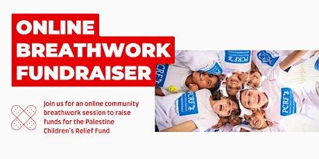 Breathwork-based Fundraiser for the Palestine Children's Relief Fund primary image
