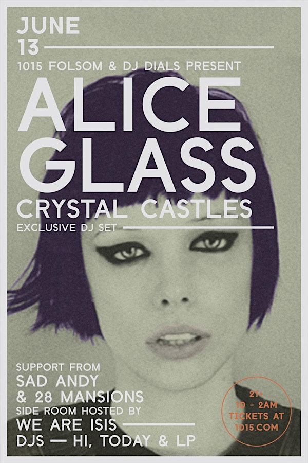 ALICE GLASS of CRYSTAL CASTLES