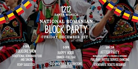 Imagen principal de National Romania Day Block Party at `1212 Santa Monica