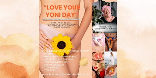 Hauptbild für Experience the "Love Your Yoni" Workshop in One Enlightening Day