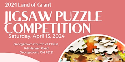 Imagem principal do evento 2024 Land of Grant Jigsaw Puzzle Competition