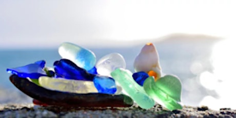 Searching for Sea Glass Treasures, Saturday, August 10, 2019 (with the Dragonfly Expeditionary Club)