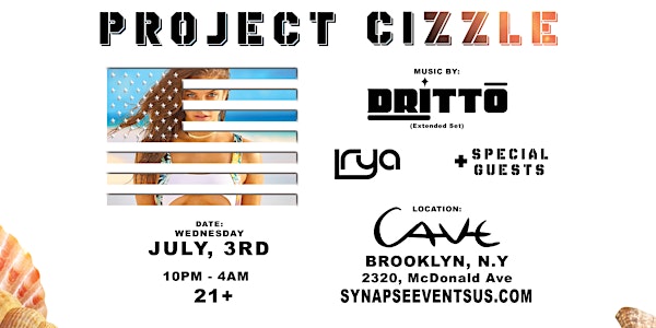 Project Cizzle @ Cave w/ Dritto & friends
