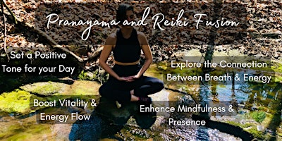 Imagem principal de Harmony Unleashed: Yoga (Pranayama) & Reiki Fusion Series