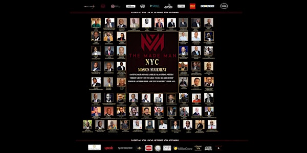 The Made Man Honors NYC  -  Fundraiser & Red Carpet Reception