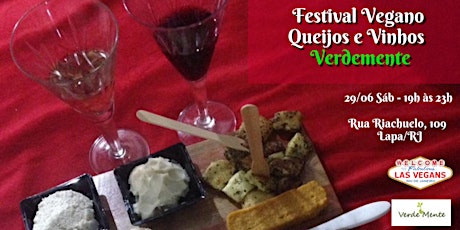 Imagem principal do evento Festival Vegano de Queijos e Vinhos - Verdemente