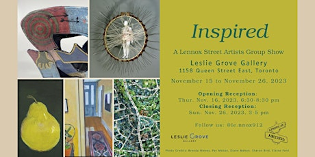 Inspired-The Lennox St Artists primary image