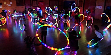Rainbow Glowing LED Hula Hoop Rave - Ages 12 - 18 - Winter 2019  primary image