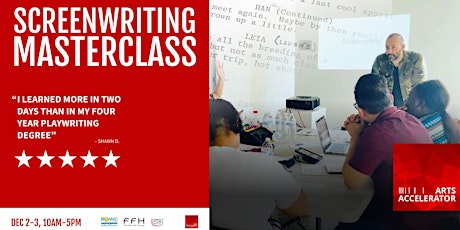 Hauptbild für Screenwriting Masterclass