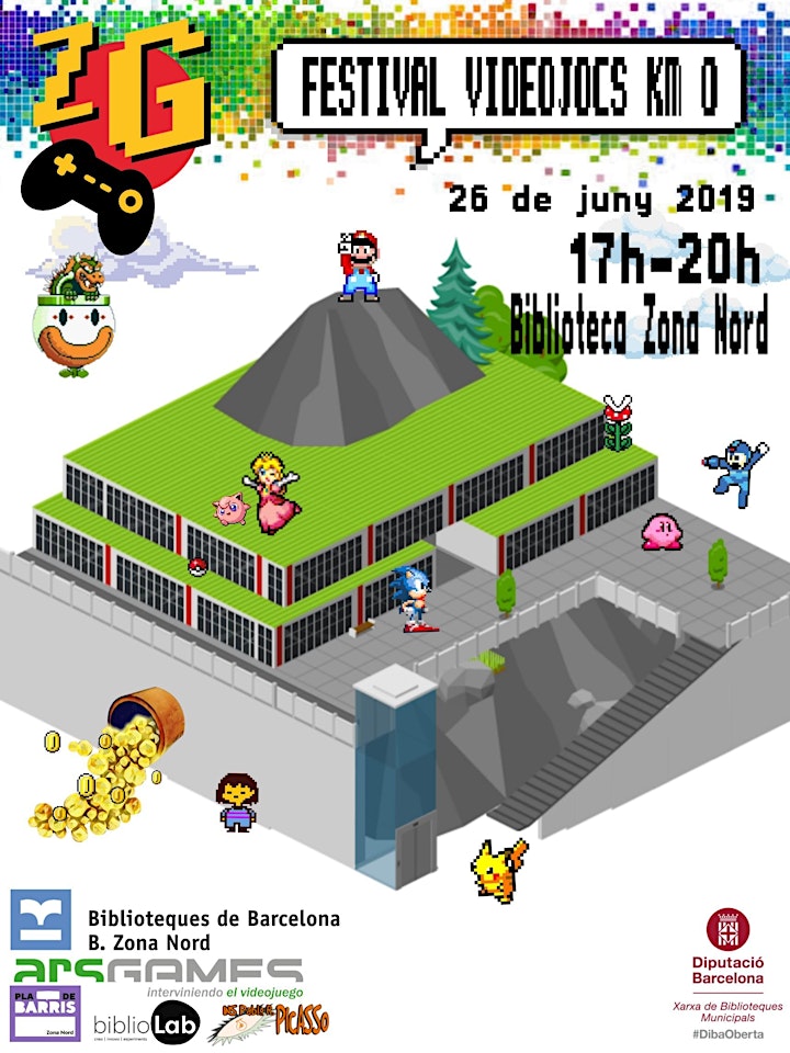 Imagen de 3r Festival de Videojoc de Proximitat (BiblioLab) @ Biblioteca Zona Nord