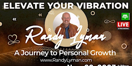 Randy Lyman - Elevate Your Vibration primary image