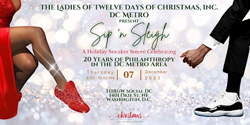 Twelve Days Sip ‘n Sleigh Holiday Sneaker Soiree primary image