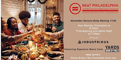 Imagen principal de Friendsgiving and Game Night