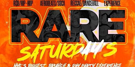 Primaire afbeelding van *EVERY SATURDAY* RARE Saturdays | hosted by MTA Rocky