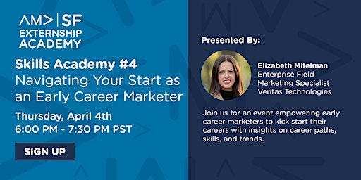 Primaire afbeelding van Navigating Your Start as an Early Career Marketer with Elizabeth Mitelman