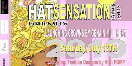 "HatSensation" Fashion Show and Launch Party primary image