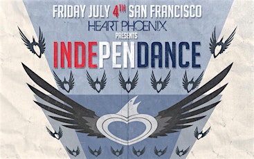 Heart Phoenix presents Justin Jay, Daniel Dubb, David Hohme // 4th of July IndepenDANCE Party primary image