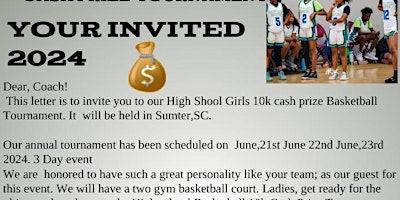 High School Girls 10k Cash Prize primary image