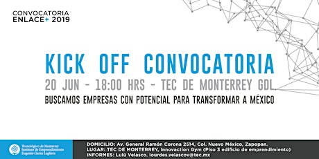 Imagen principal de Lanzamiento Convocatoria Enlace+