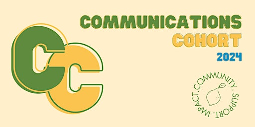 Communications Cohort Summer 2024 primary image