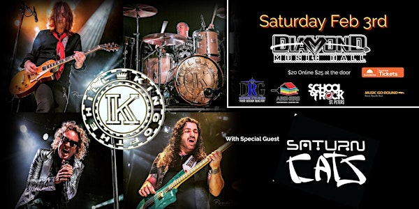 King Of The Hill with special guest Saturn Cats Tickets, Sat, Feb 3, 2024  at 8:00 PM