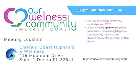 Emerald Coast Wellness Community Meeting primary image