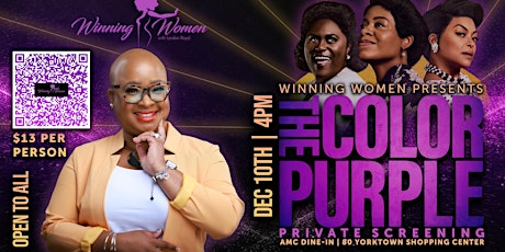 Winning Women - The Color Purple Private Screening primary image