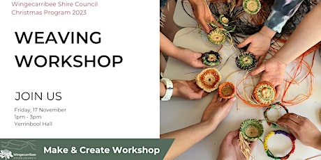 Make and Create: Weaving Workshop at Yerrinbool primary image