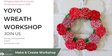 Make and Create: Yoyo Christmas Wreath Workshop primary image