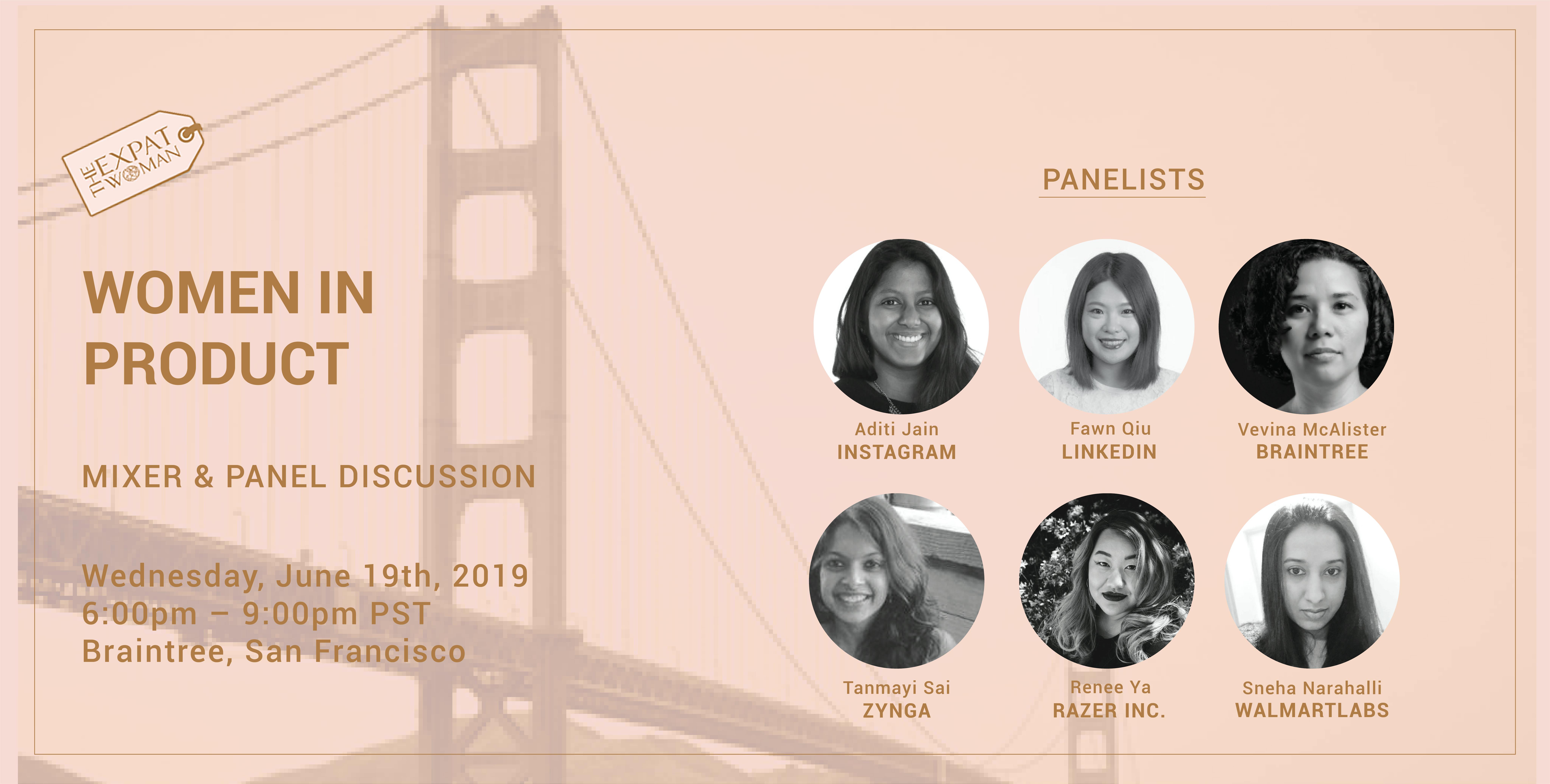 Women in Product: Mixer and Panel Discussion 