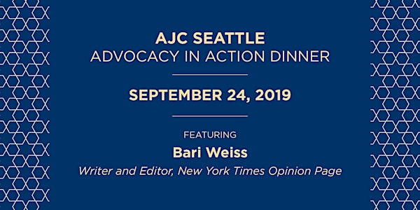AJC Advocacy in Action Dinner Featuring Bari Weiss