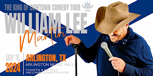 William Lee Martin Comedy Stampede Tour  primärbild