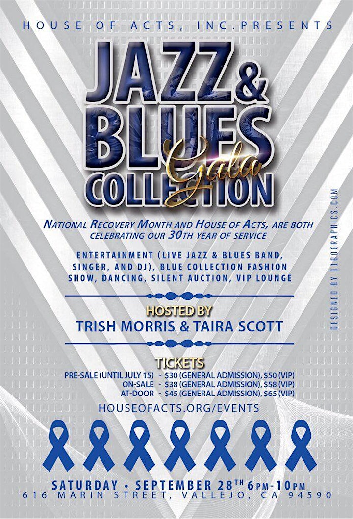 House of Acts, Inc. Presents the Jazz & Blues Collection Gala image