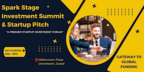 Hauptbild für SPARK Investment Summit | Startup Pitches & Networking