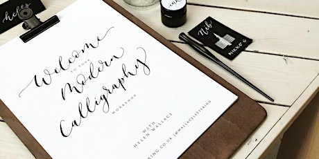 Modern Calligraphy workshop - LECHLADE UPON THAMES