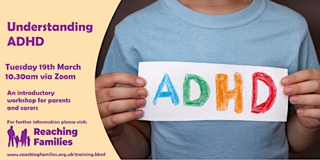 Understanding Attention Deficit Hyperactivity Disorder (ADHD) primary image