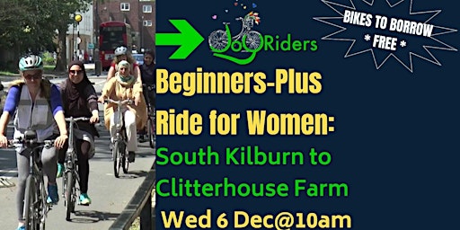 Imagen principal de JoyRiders Beginners Plus Ride: South Kilburn to Clitterhouse farm